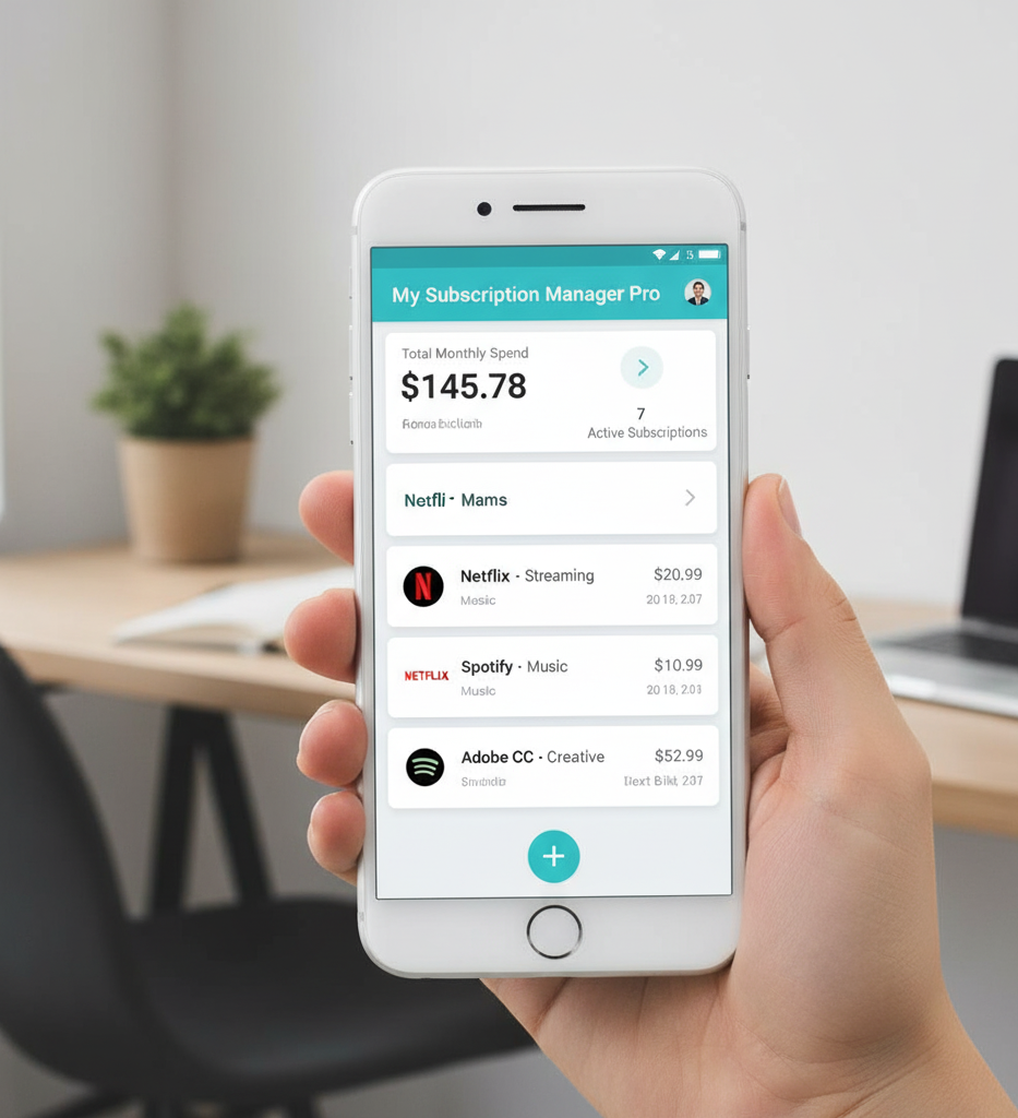 My Subscription Manager App Prototype